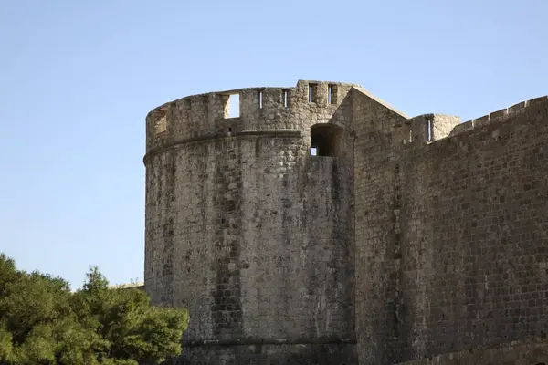 Stadtmauer Dubrovnik Kroatien — Stockfoto