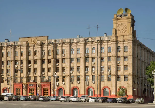 Fredsgatan Volgograd Tidigare Stalingrad Ryssland — Stockfoto