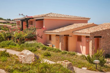 Isola Rossa yakınlarındaki Marinedda Thalasso Oteli ve Spa. Sardunya 'da. İtalya