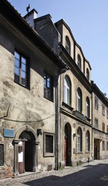 Kazimierz 'deki Joseph Caddesi. Krakow. Polonya