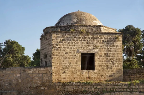 Edifício Histórico Parque Anit Famagusta Chipre — Fotografia de Stock