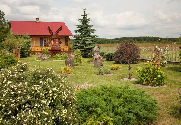 Poolse Tuin Bij Krasnobrod Juni Polen — Stockfoto