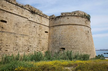 Kyrenia 'daki kale. Kıbrıs
