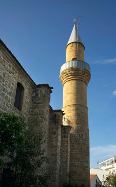 Lefkoşa'daki taht el Kale Camii. Kıbrıs