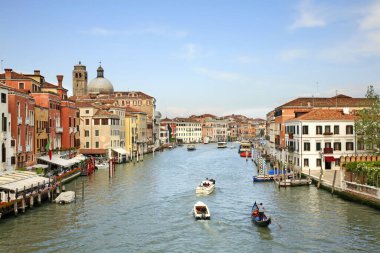 Venedik 'teki Büyük Kanal. İtalya