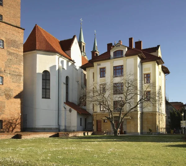 Blick Auf Brzeg Die Woiwodschaft Oppeln Polen — Stockfoto