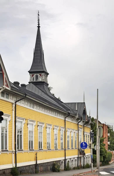 Alte Schule Kokkola Finnland — Stockfoto