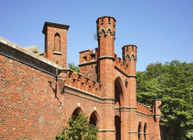 Kaliningrad 'daki Rossgarten Geçidi. Rusya