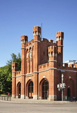 Kalininingrad 'daki King' s Gate. Rusya