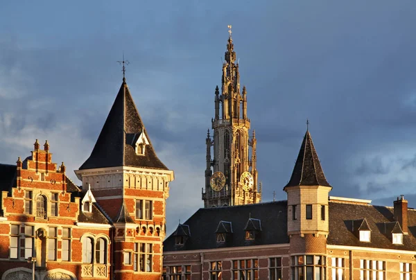 Antwerp 'in manzarası. Belçika