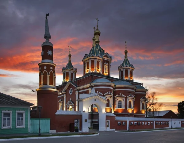 Das Kloster Mariä Himmelfahrt Kolomna Russland — Stockfoto