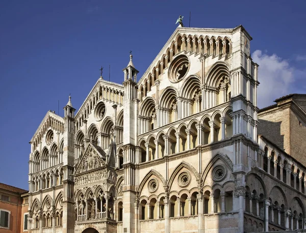 Catedral São Jorge Mártir Duomo San Giorgio Ferrara Itália — Fotografia de Stock