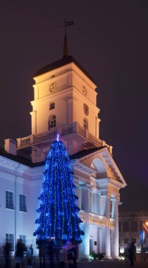 Minsk 'teki eski konak. Beyaz Rusya