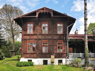 Naleczow manzarası. Swietokrzyskie Voyvodeship. Polonya