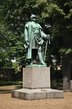 Hochst 'taki Otto von Bismarck anıtı (Frankfurt am Main ilçesi). Almanya