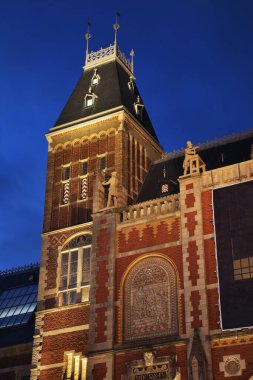 Rijksmuseum - Amsterdam 'da Hollanda Ulusal Müzesi. Hollanda