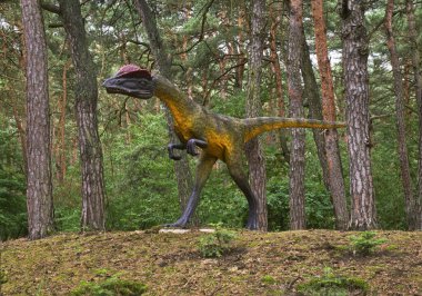 JuraPark Solec - Solec Kujawski 'deki dinozor parkı. Polonya