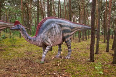 JuraPark Solec - Solec Kujawski 'deki dinozor parkı. Polonya