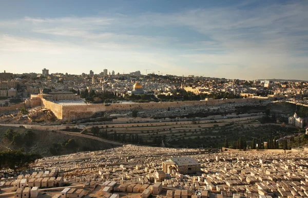 Vista Panorámica Jerusalén Israel — Foto de Stock