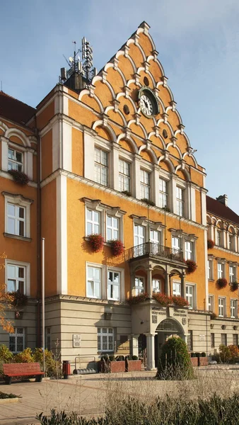 Câmara Municipal Cesky Tesin República Checa — Fotografia de Stock