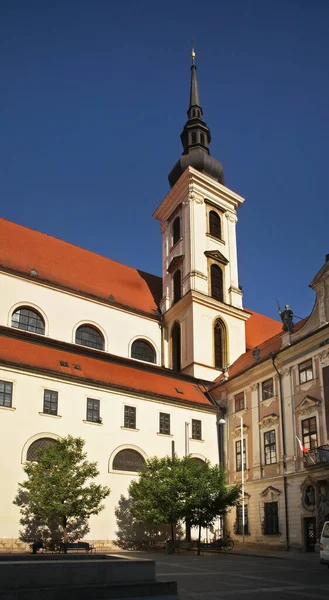 Kościół Tomasza Brnie Republika Czeska — Zdjęcie stockowe