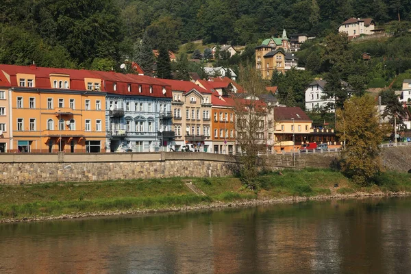 Vue Decin République Tchèque — Photo