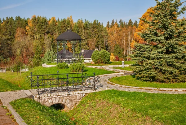 Jardim Distrito Istra Oblast Moscovo Rússia — Fotografia de Stock