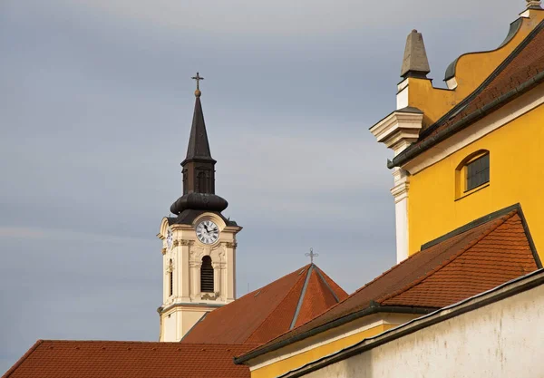 Farní Kostel Petra Pavla Esztergom Maďarsko — Stock fotografie
