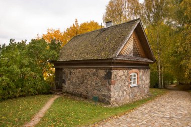 Mikhaylovskoye - Alexander Puşkin 'in müze rezervi. Buzhane. Pskov Oblastı. Rusya