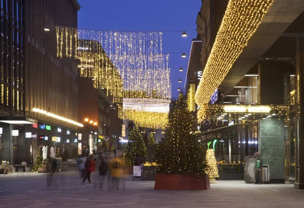 Décoration Noël Helsinki Finlande — Photo
