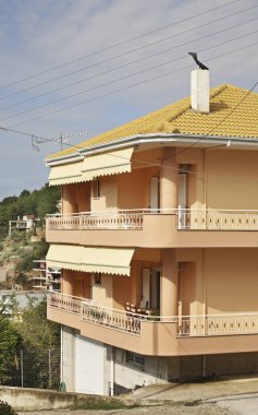 Filiates manzarası. Yunanistan