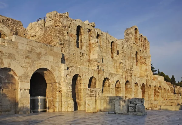 Odeon Des Herodes Atticus Athen Griechenland — Stockfoto