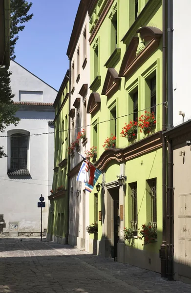 Vista Del Distrito Kazimierz Cracovia Polonia —  Fotos de Stock