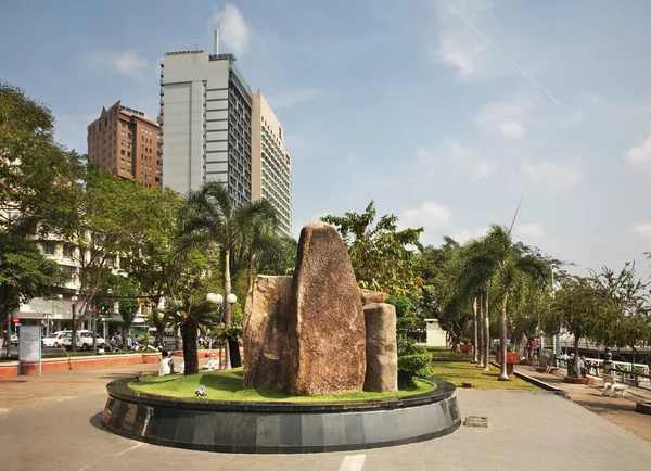 Embankment Rio Saigon Chi Minh Vietname — Fotografia de Stock