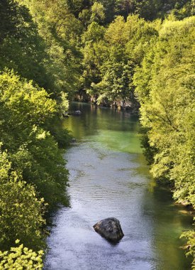 Soca Nehri, Most na Soci 'de. Slovenya