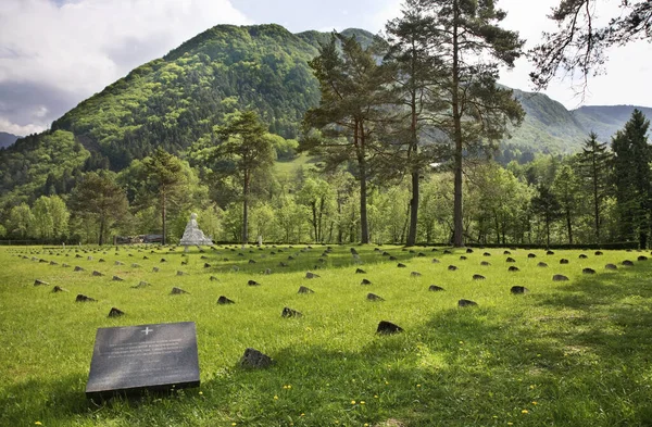 Cimitero Militare Austro Ungarico Vicino Tolmin Slovenia — Foto Stock