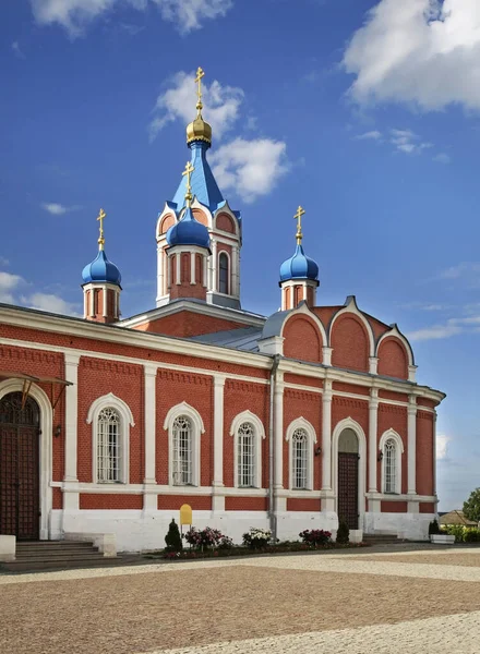Kościół Ikony Matki Bożej Tychwina Kolomnej Kremlu Rosja — Zdjęcie stockowe