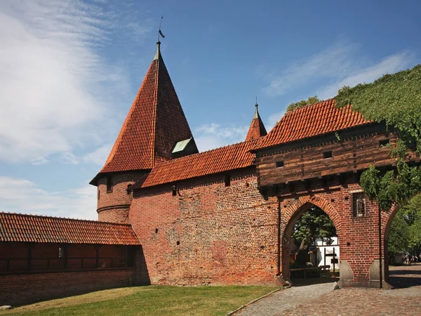 Hrad Teutonského Řádu Malborku Pomeranské Vojvodství Polsko — Stock fotografie