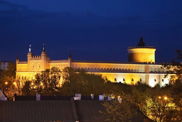 Vista Castelo Lublin Polónia — Fotografia de Stock