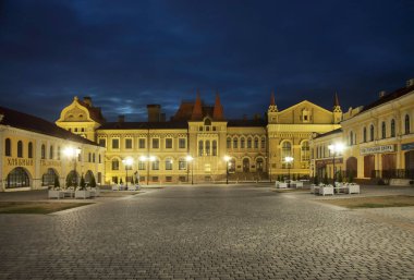 Rybinsk 'teki Kızıl Meydan. Rusya