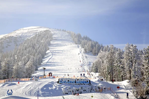 Ski Resort Christlum Tyrol Austria — Stock Photo, Image