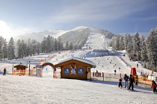 Ski Resort Christlum Tirol Østerrike – stockfoto