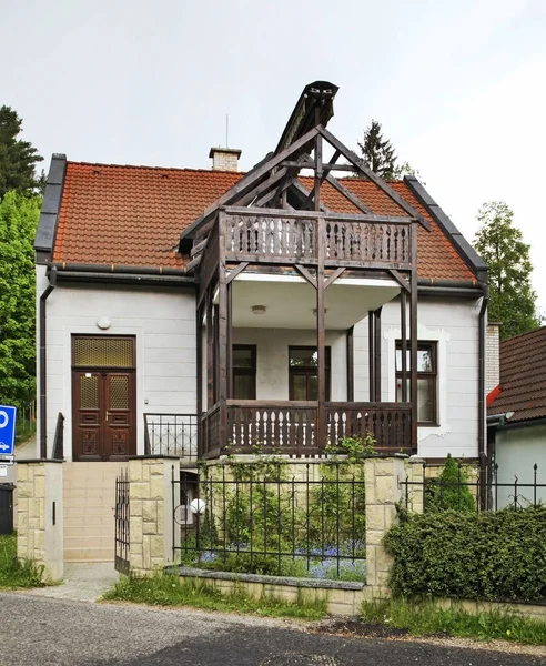 Casa Moderna Rajecke Teplice Eslováquia — Fotografia de Stock