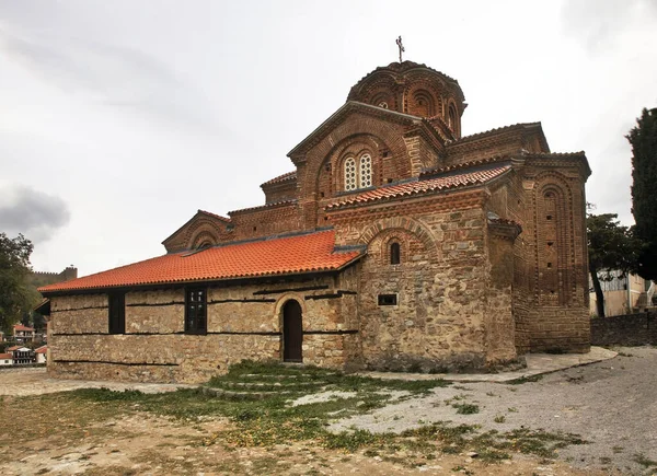 Igreja Mãe Deus Perivlepta Ohrid Macedónia — Fotografia de Stock