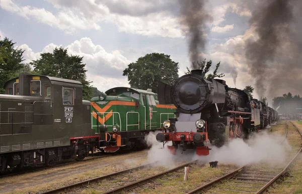 Chabowka 'da demiryolu kevaşesi. Polonya