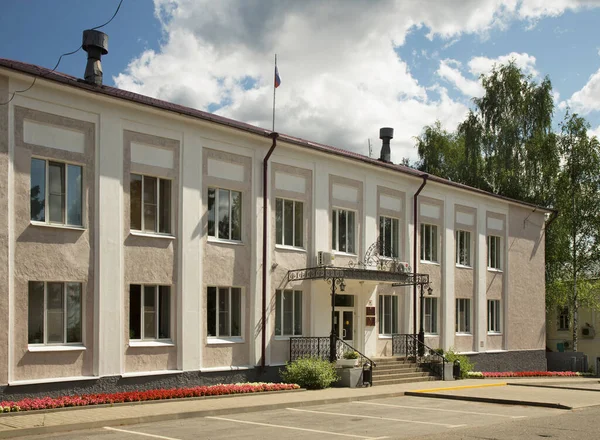 Blick Auf Das Stadthaus Myschkin Russland — Stockfoto