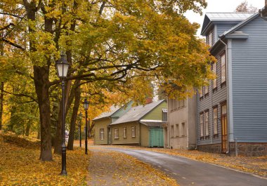 Kroonuaia street in Tartu. Estonia