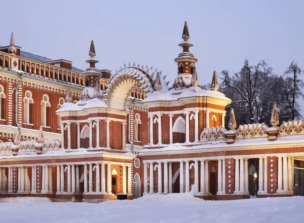 Arch Grand Palace Tsaritsyno Moscow Russia — Foto de Stock