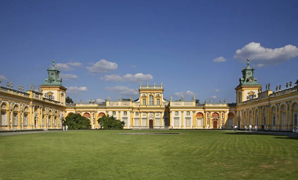 Wilanow Palast Warschau Polen — Stockfoto