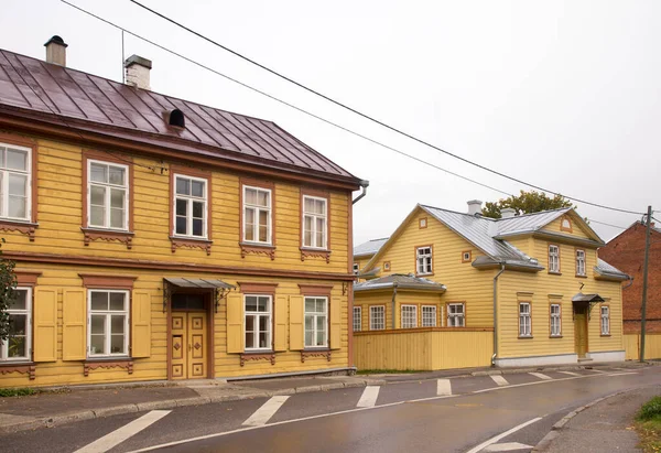 Rua Kroonuaia Tartu Estónia — Fotografia de Stock